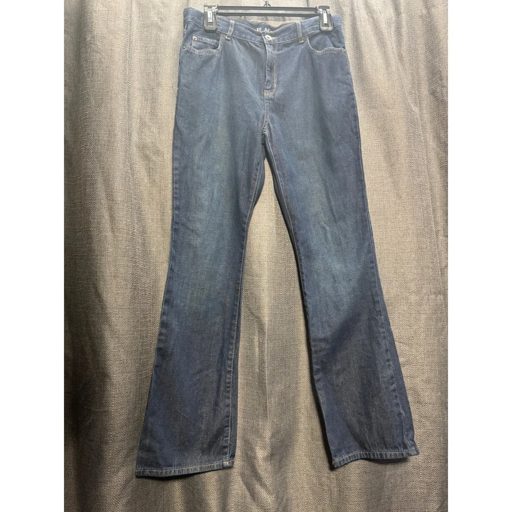 The Children's Place Flare Leg Jeans Dark Wash Denim Girls Size 16‎